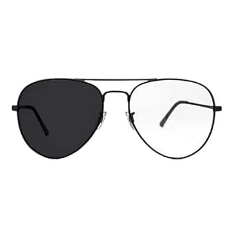 Buy Style Fitt Unisex UV Protected Aviator Photochromic Sunglasses with ...