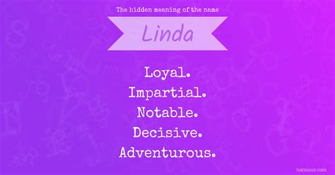 The hidden meaning of the name Linda | Namious
