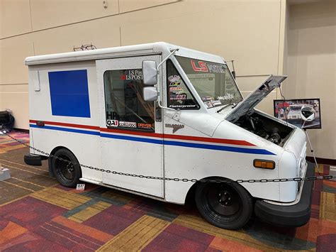 Supercharged LS powered Grumman LLV mail truck “LS Postal” : r/Trucks