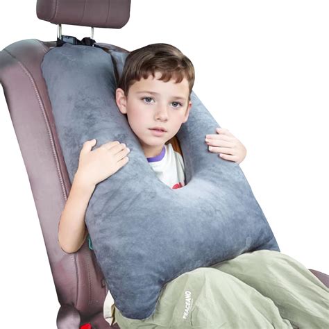 Amazon.com: 1 MIDDLE ONE Car Pillow for Kids, Memory Foam Travel Pillow for Car and Adults, Kid ...