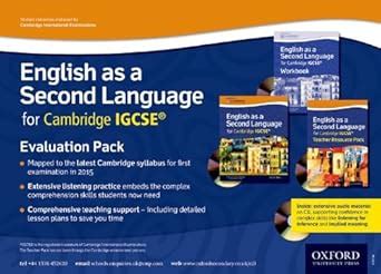 English as a Second Language for Cambridge IGCSE®: Evaluation Pack ...