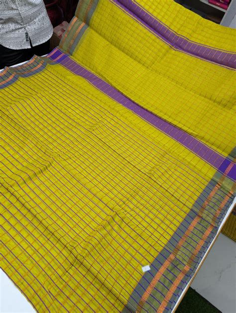 Kalyani Checked Saree KD23