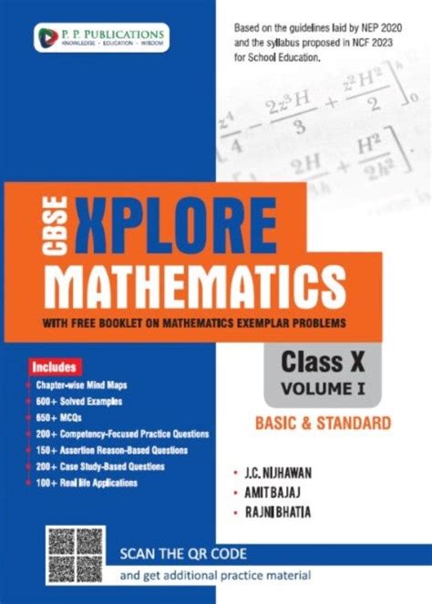 CBSE Xplore Mathematics (With Free Booklet on Mathematics Exemplar Pro ...