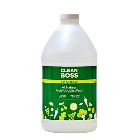 Amazon.com: CleanBoss Eat Cleaner Triple-Action Fruit + Veggie Wash ...
