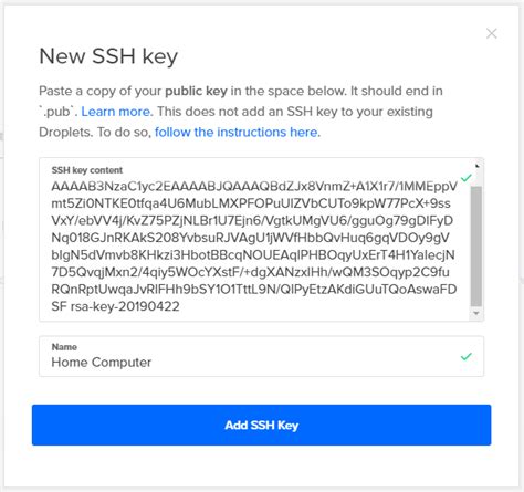 Image result for Add SSH Key