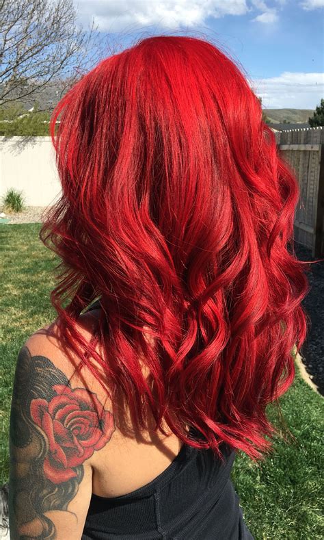 Red hair, don't care! | Hair color auburn, Bright red hair, Magenta hair