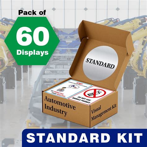 Standard Kit - Automotive Industry Visual Management Kit – VisualMitra LLP