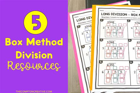 Image result for Box Method Division