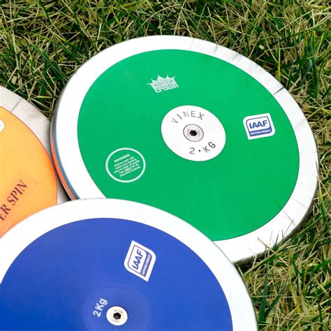 Snapklik.com : 1.5kg High Spin Discus, 80% Rim Weight - Official Track ...