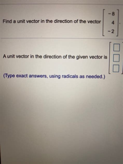 Image result for Finding Unit Vector Direction