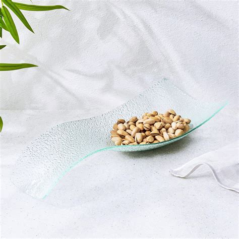 Buy Abaco Barney Glass Serving Platter - 39x15x7cm from Home Centre at ...
