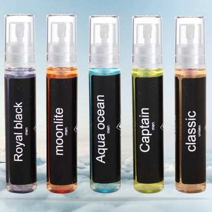 Buy FINCHES Pocket Perfume For Men By Bellcury (Pack Of 5) Perfume - 10 ...