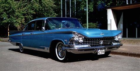 1959 Buick Electra 225 in Turquoise - Vintage Car Calendar Image