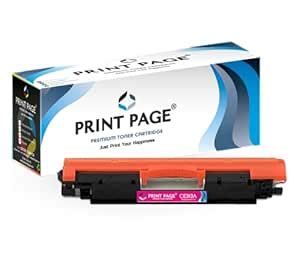 Print Page 126A Toner Cartridge Compatible for CE313A for Color LJ ...
