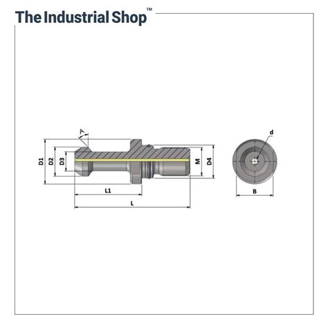 KTA Pull Stud BT30 – The Industrial Shop