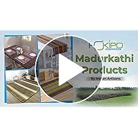 Buy HOKIPO ® Natural Handcrafted Madurkathi Dining Table Runner 6 ...