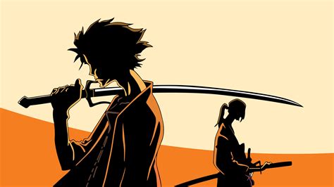 Samurai Champloo HD: Mugen’s Fierce Shadow Duel Wallpaper