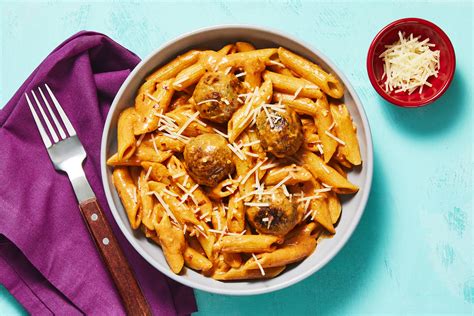 Turkey Meatball Penne Recipe | HelloFresh
