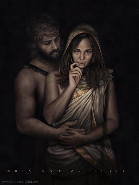 Ares And Aphrodite | Poster By Kevmcgivernart