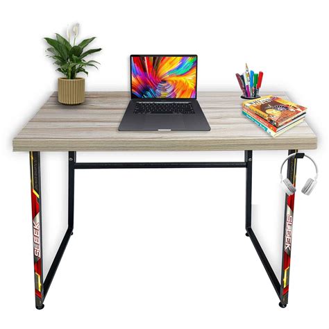 ICEBERG Belgium Sleek Computer Table for PC, iMac, Laptop Desk and ...