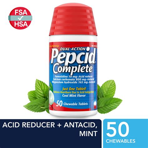 Pepcid Mint Chewable Tablets, 50 ct - Effective Acid Nepal | Ubuy