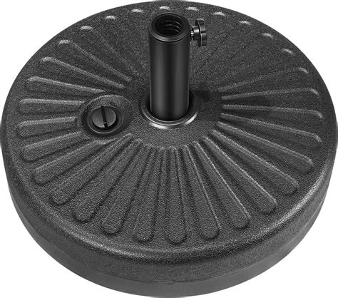 Amazon.com : MONDAWE 100LB Patio Umbrella Base Fillable Heavy Duty 23in ...