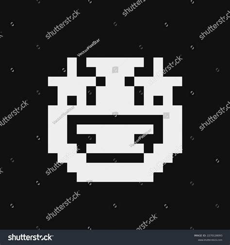 Starstruck Face Starry Eyed Smiling Emoticon Stock Vector (Royalty Free ...