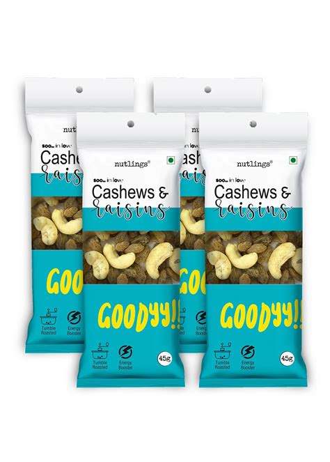 Get Cashews & Raisins (Pack of 12) at ₹ 989 | LBB Shop