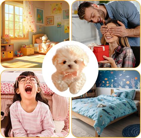 Yabauuop Realistic Plush Robot Puppy - Puppy Pet Robot 2025 India | Ubuy