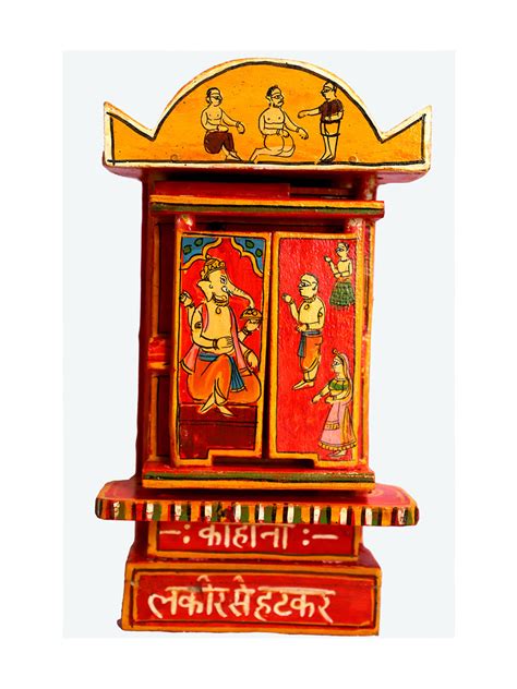 Kavad Folklore: Kavad Painting and Artwork by Dwarka Prasad