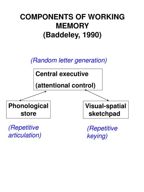 PPT - THE “WORKING MEMORY” APPROACH PowerPoint Presentation, free download - ID:4126605