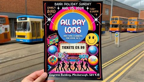 ALL DAY LONG DAYTIME CLUBBING FOR OVER 30s, Empress Building, Doncaster ...