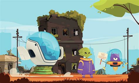 Alien Cartoon No Background 的图像结果