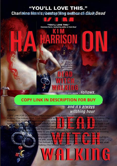 ⚡PDF download Dead Witch Walking (The Hollows Book 1)