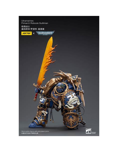 PiXELATOY - Ultramarines Primarch Roboute Guilliman. W40K. JoyToy