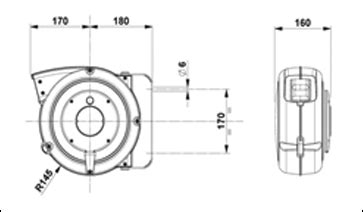 Air Hose Reel Plastic Steel Body Enclosed Type Mumbai, India
