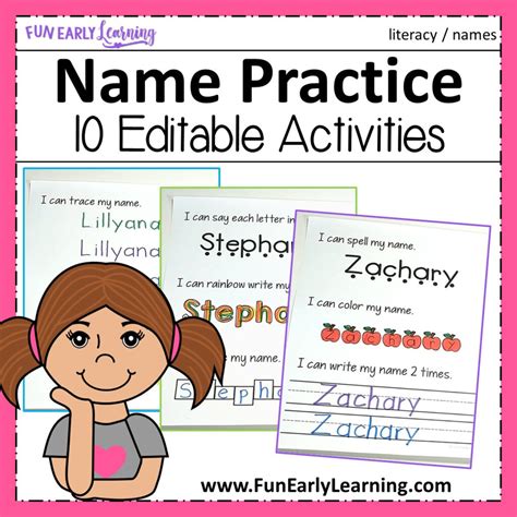Editable Name Tracing Worksheets | AlphabetWorksheetsFree.com
