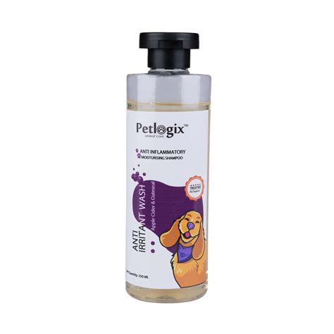 Petlogix Anti Irritant Wash Shampoo for Dog & Cat with Aloevera, Oatme