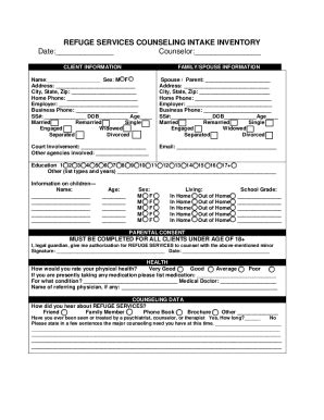 Fillable Online mandrellmethod.com12eap-intake-packet-1REFUGE SERVICES ...