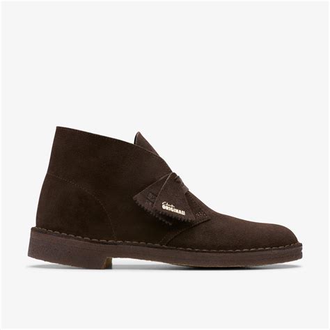 Mens Desert Boot Brown Suede Ankle Boots, Desert Boots, Lace Up | Clarks IE
