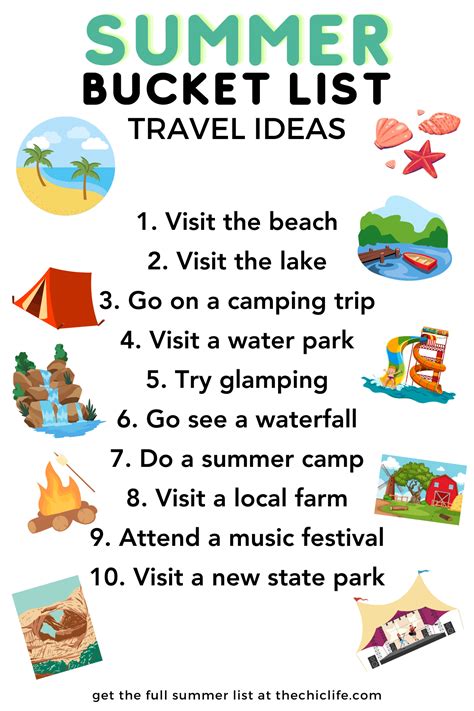 100+ Best Summer Bucket List Ideas 2026 (For Couples, Family, Friends ...