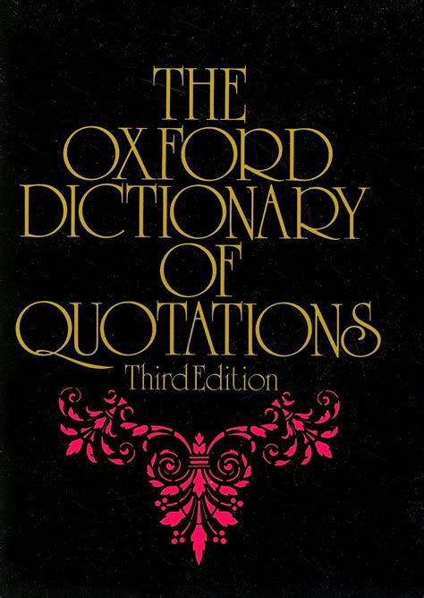 Amazon.co.jp: The Oxford Dictionary of Quotations Third Edition : 本