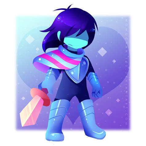 Deltarune - Kris by MomoChan-100 on DeviantArt