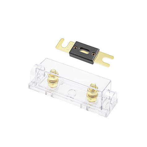 Buy Uxcell 300A 32 Volt ANL Fuse Holder with Fuse DC and Clear ...