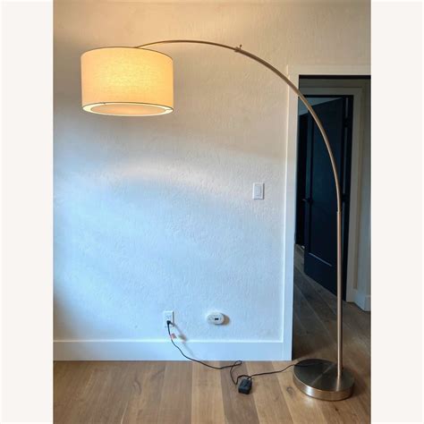 CB2 Big Dipper Arc Brass Floor Lamp - AptDeco