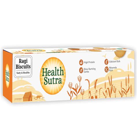 Health Sutra Ragi High Digestive Biscuits, 320g (Vanilla) : Amazon.in ...