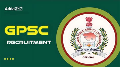 GPSC Exam Date 2024, Check Complete Exam Schedule Apply Online For 605 ...