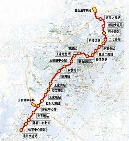 武汉地铁19号线最新线路图2023 - 环旅网