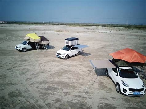 China 4X4 Truck Camping Car Outdoor Hard Shell Roof Top Tent - China ...