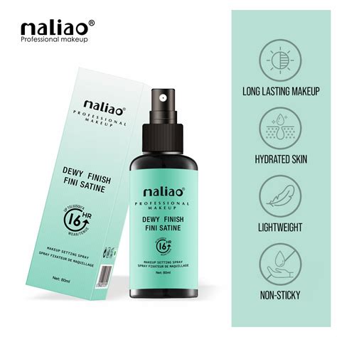Maliao Dewy Finish Fini Satine Makeup Setting Spray - Seal Your Glamou